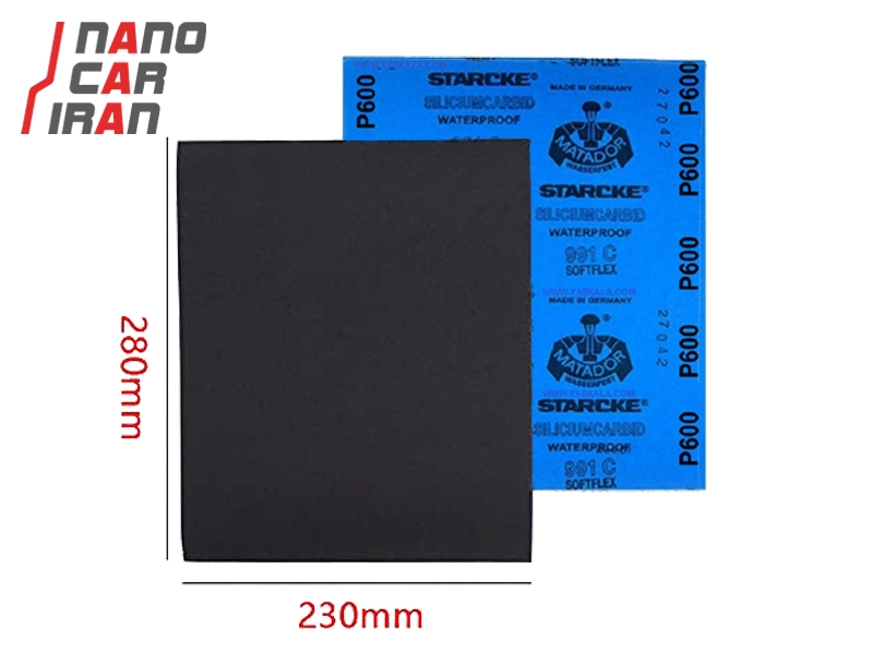 سنباده پوست آب ماتادور درجه زبری P600 Matador Waterproof Sandpaper P600